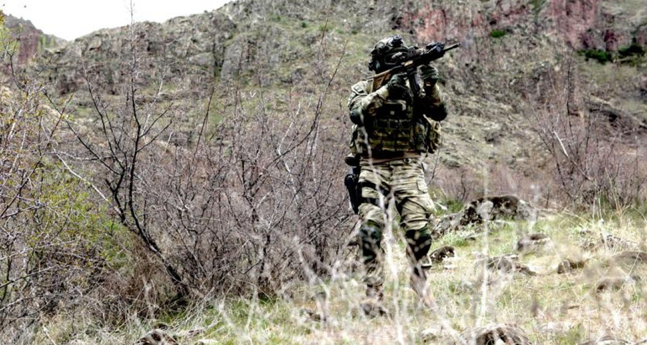 Milli Savunma Bakanlığı, Pençe-Kilit Operasyonu bölgesinde 5 PKK’lı teröristin etkisiz