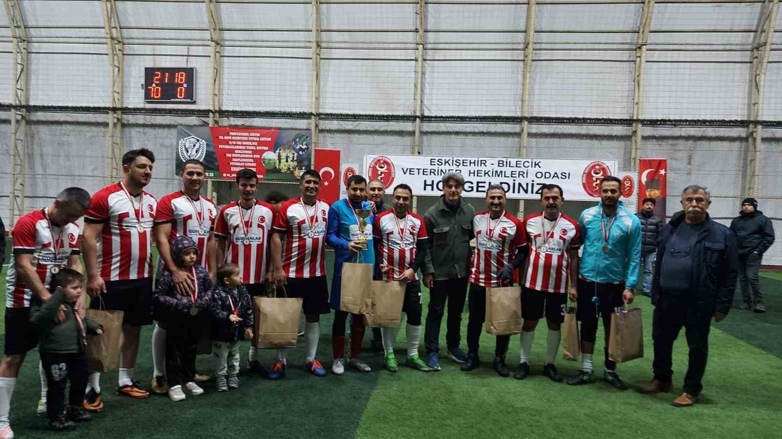  Eskişehir Bilecik Bölgesi Veteriner Hekimleri Odası (EBVHO) tarafından düzenlenen futbol