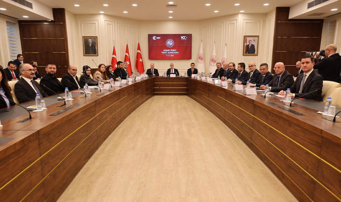 İlk toplantısını 11 Aralık Pazartesi gerçekleştiren Asgari Ücret Tespit Komisyonu,