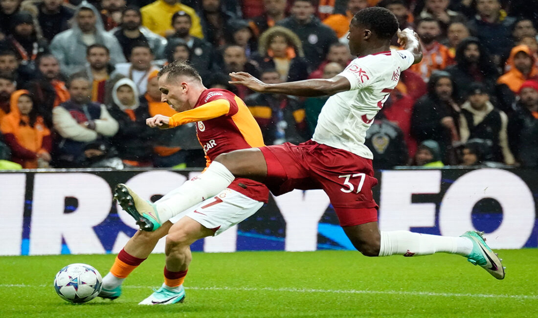 Galatasaray’ın milli futbolcusu Kerem Aktürkoğlu’nun, Manchester United maçında attığı gol