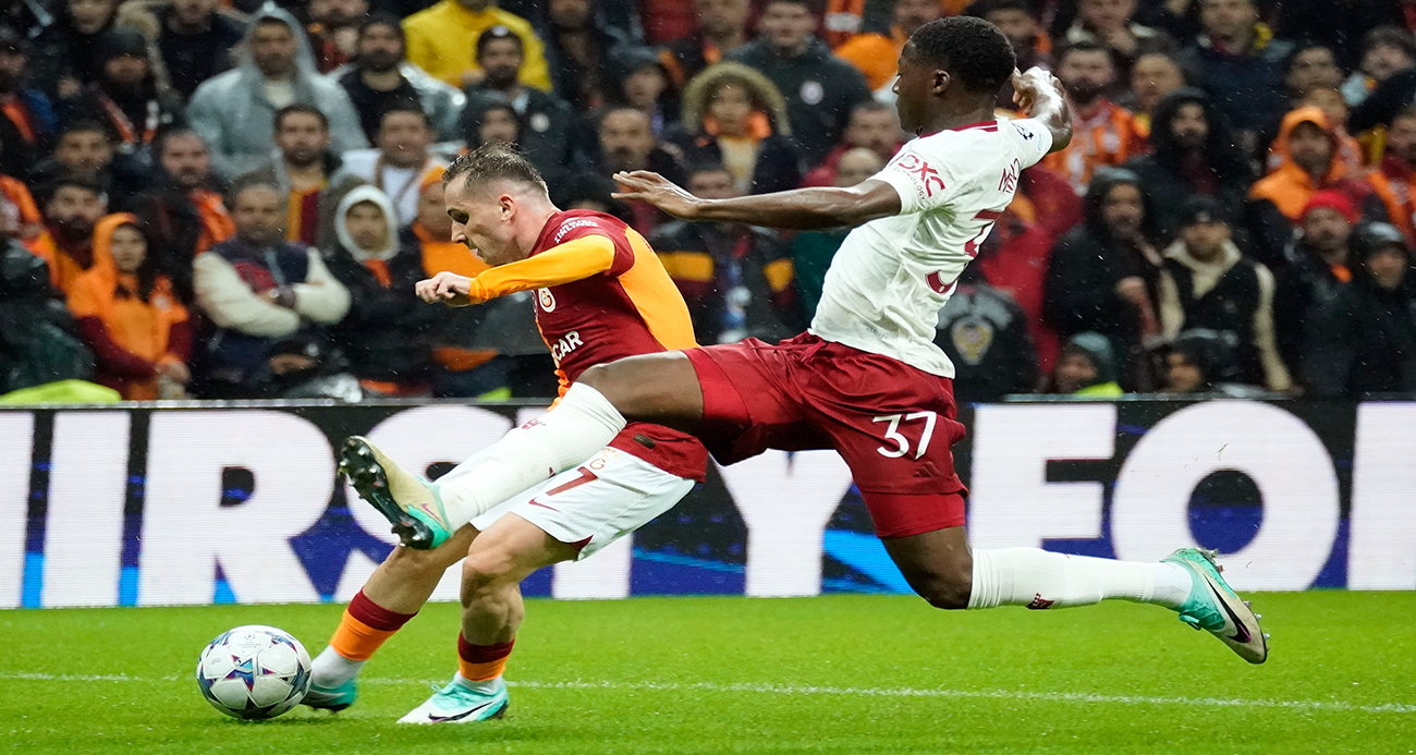 Galatasaray’ın milli futbolcusu Kerem Aktürkoğlu’nun, Manchester United maçında attığı gol