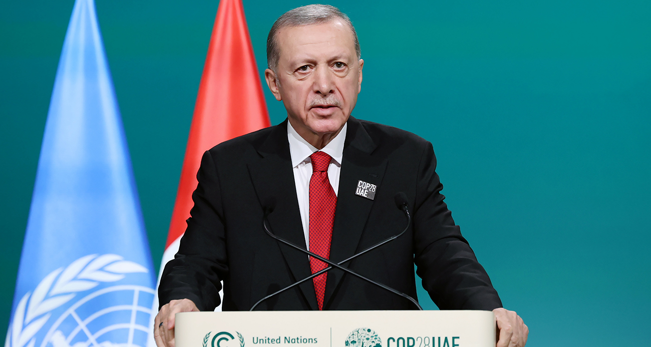 Cumhurbaşkanı Recep Tayyip Erdoğan, COP28 İklim Zirvesi’nde gerçekleştirdiği konuşmasında, “2030