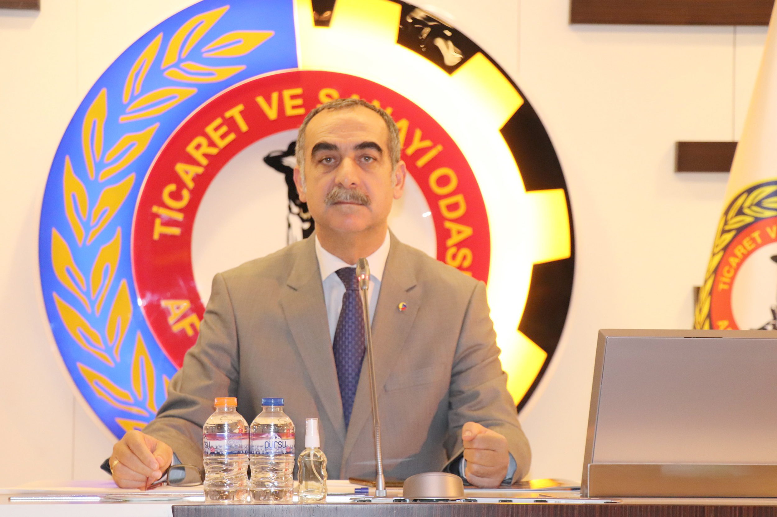 ATSO Meclisi’nin 2023 yılının son olağan toplantısında konuşan ATSO Meclis