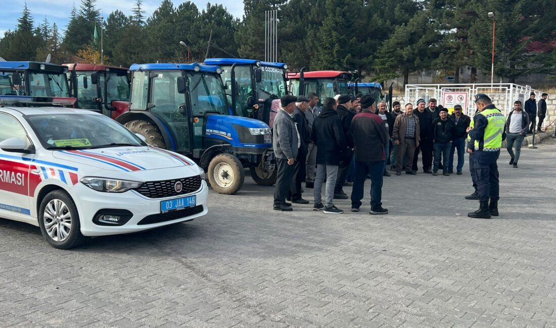 Afyonkarahisar’ın Bolvadin ilçesinde tarım araçlarının güvenli kullanımı ve traktör kazalarının