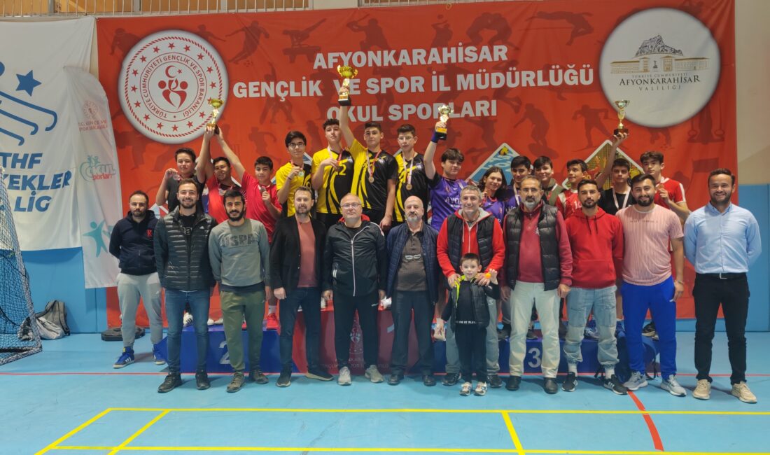 Afyonkarahisar’da Okul Sporları Genç Erkekler Masa Tenisi Müsabakaları sonucunda Şuhut