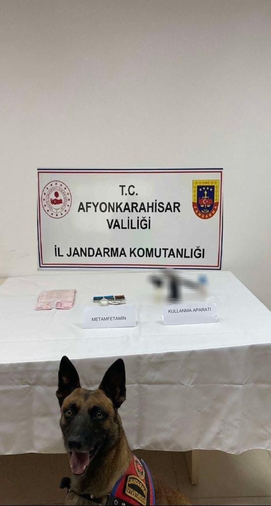 Afyonkarahisar’da jandarma ekipleri düzenledikleri operasyon ile 4 zehir tacirini ellerindeki