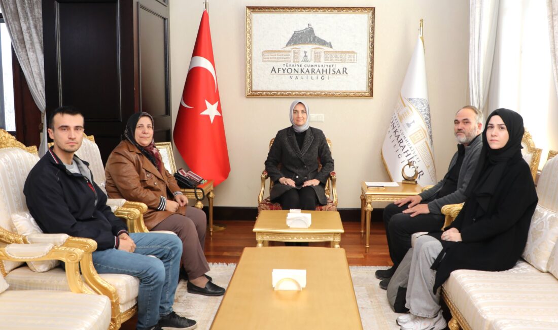 Afyonkarahisar Valisi Doç. Dr. Kübra Güran Yiğitbaşı, devletin tüm imkanları
