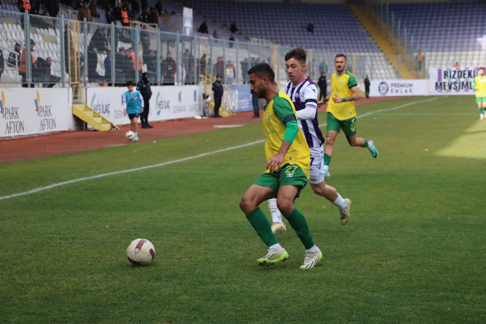 TFF 2. Lig 1. devre kapanış maçında Afyonspor evinde ağırladığı Adıyaman