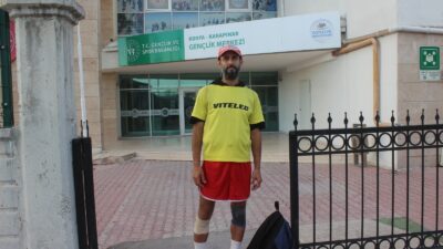 Adana’da yapılacak olan maratona katılmak için Fransa’dan yola çıkan ve