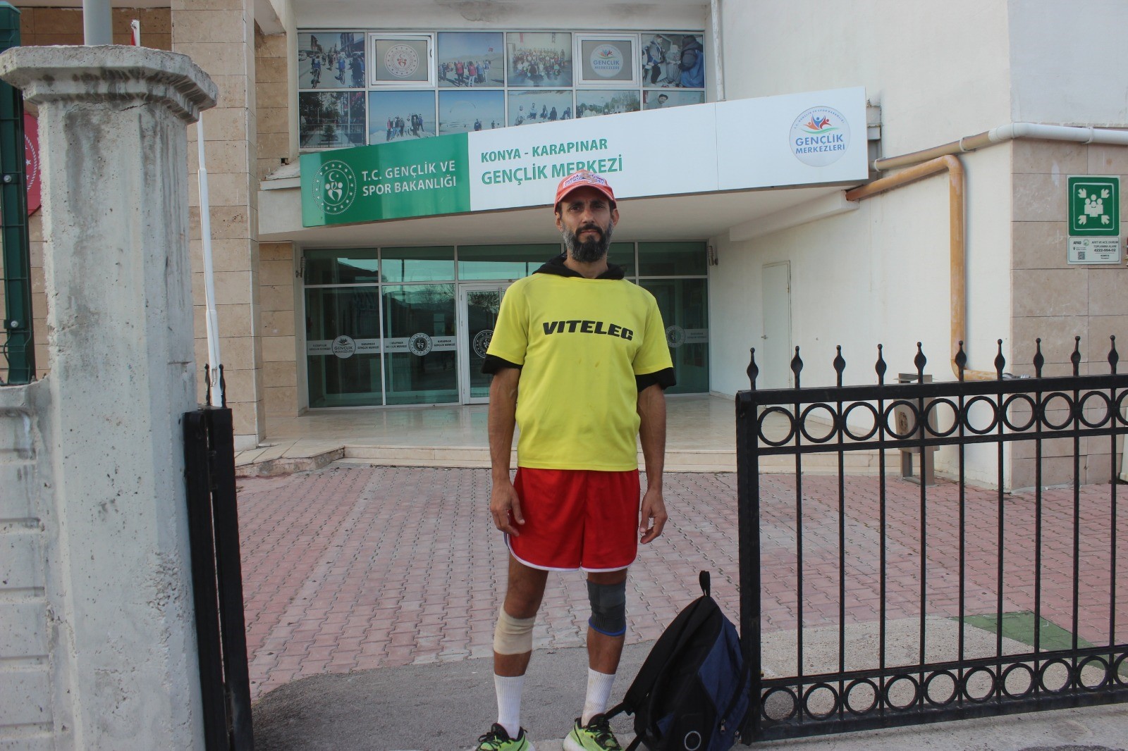 Adana’da yapılacak olan maratona katılmak için Fransa’dan yola çıkan ve