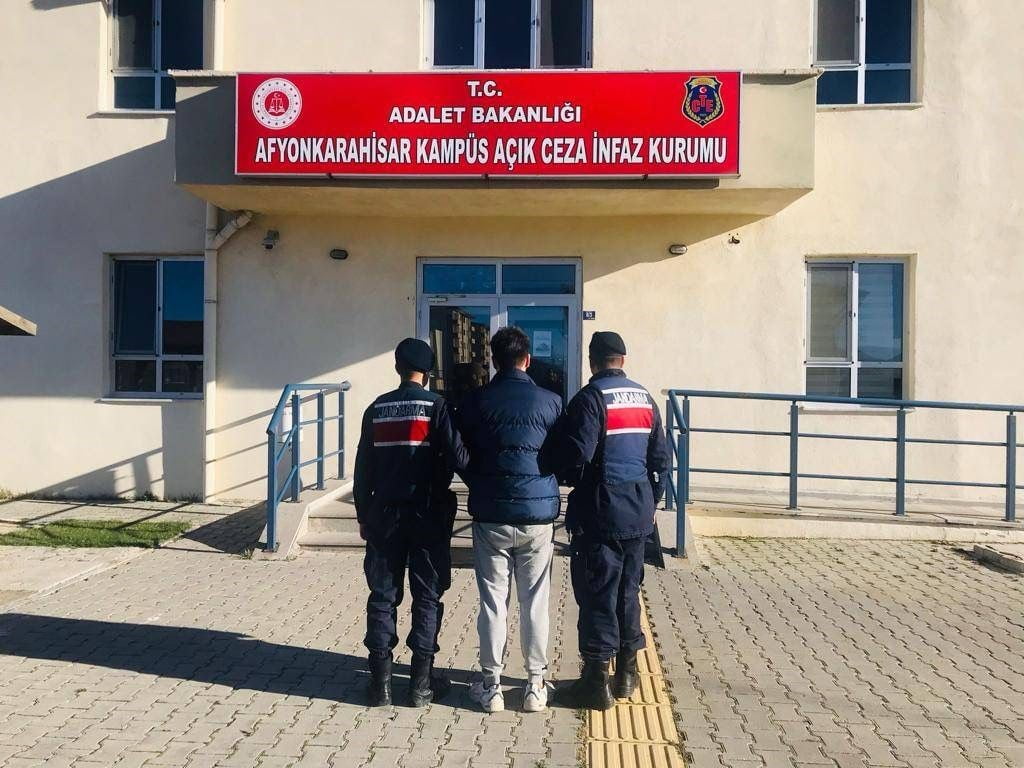 Afyonkarahisar’da hırsızlık suçu ve 8 yıl 15 ay kesinleşmiş hapis