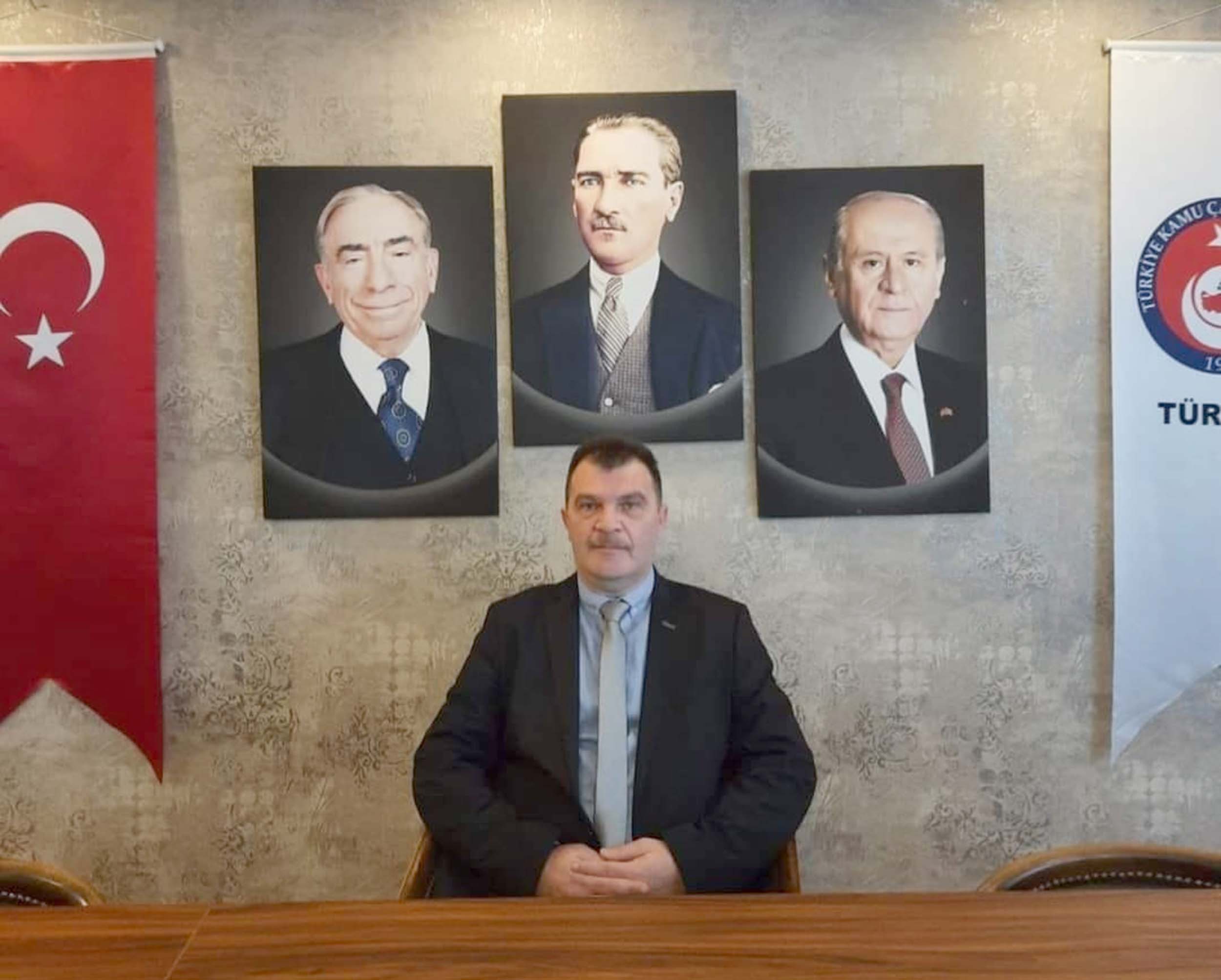 Türkiye Kamu Çalışanları Vakfı (TÜRKAV) Afyonkarahisar Şube Başkanlığına bir süre