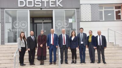 Denizli OSB’yi ziyaret eden Dazkırı Belediye Başkanı İsmail Taylan, “Dazkırı