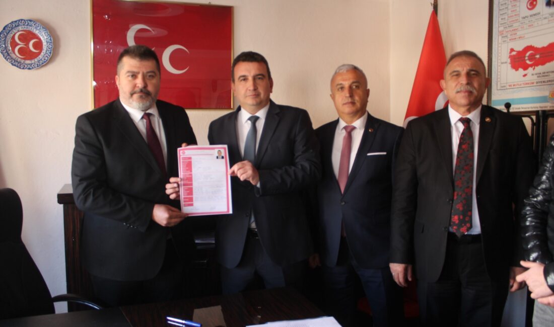 Çay Belediyesi Fen İşleri Müdürü Selim Bayram MHP Çay İlçe