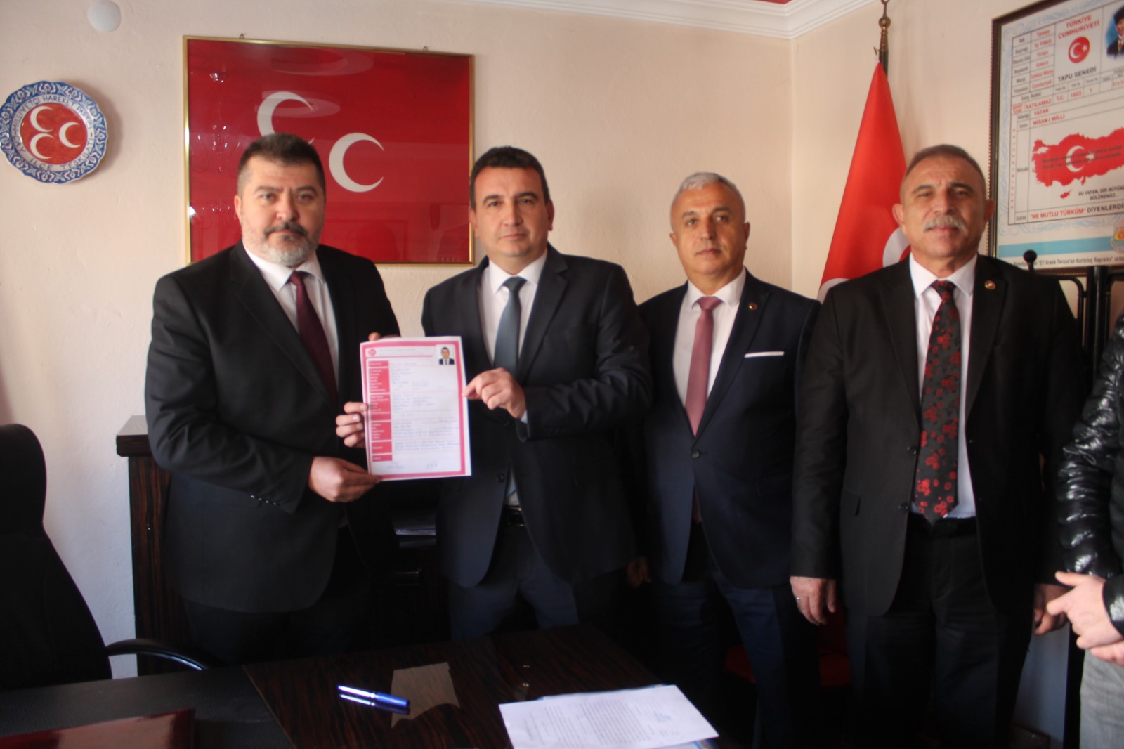 Çay Belediyesi Fen İşleri Müdürü Selim Bayram MHP Çay İlçe