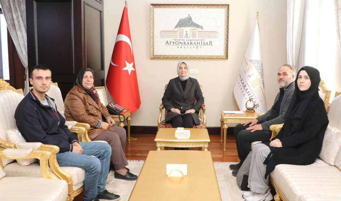 Afyonkarahisar Kamil Miras Anadolu Lisesi’ndeki konferans salonu, 2019’da şehit Kerim
