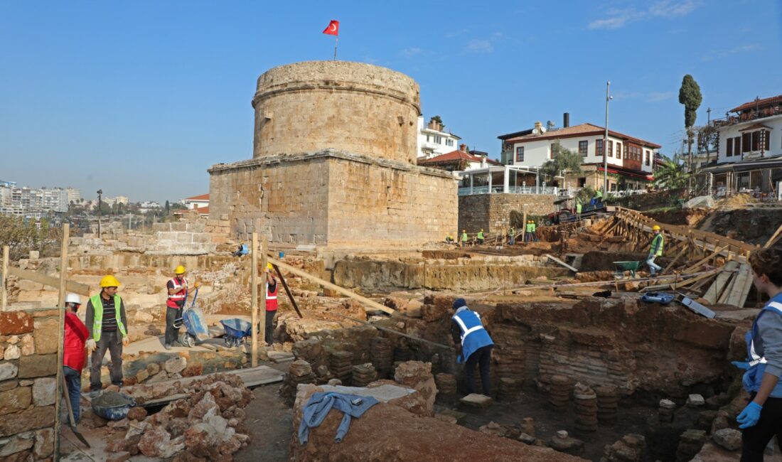 Antalya Büyükşehir Belediyesi, ‘Hıdırlık Kulesi Çevresi Arkeolojik Kazı ve Seyir