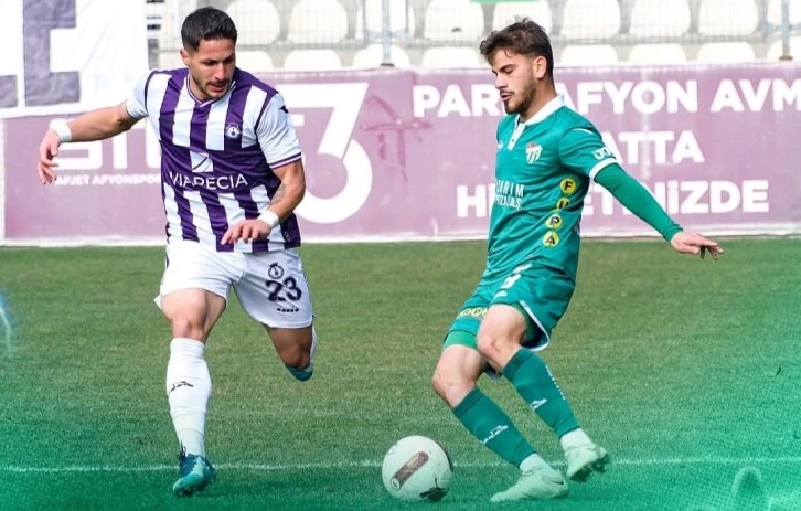 TFF 2. Lig Beyaz Grup 17. haftasında Afyonspor, evinde karşılaştığı Bursaspor’u