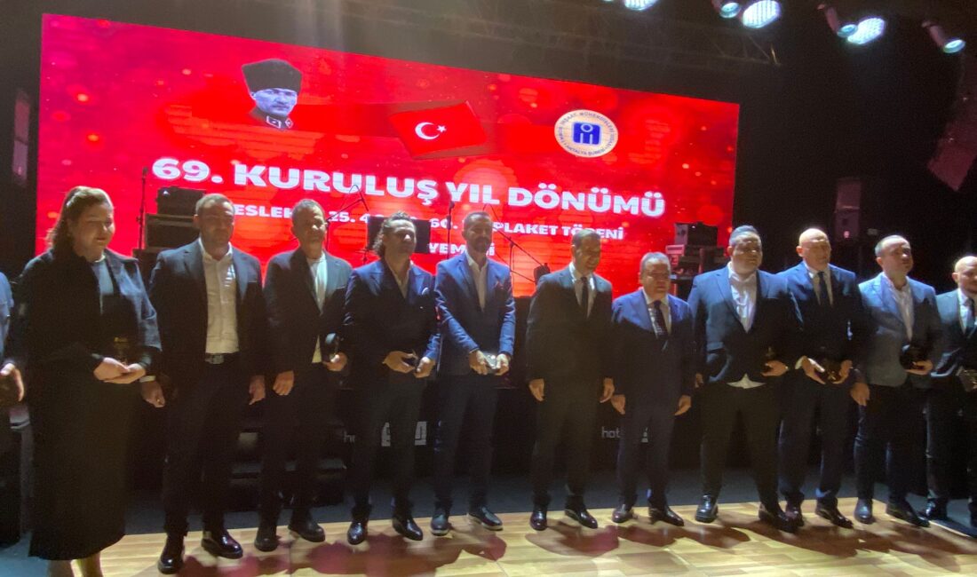 İnşaat Mühendisleri Odası 69. Kuruluş Yılı Gecesi 5 yıldızlı bir