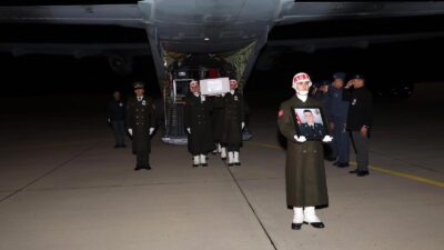 Afyonkarahisarlı Şehit Piyade Teğmen Ramazan Günay’ın naaşı memleketi Afyonkarahisar’a getirildi.
