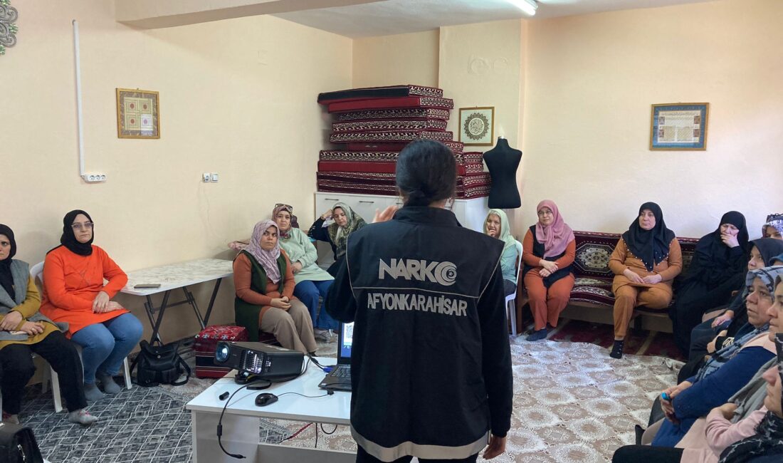 Afyonkarahisar Emniyet Müdürlüğü’ne bağlı Narkotik Suçlarla Mücadele Şube Müdürlüğü TUBİM