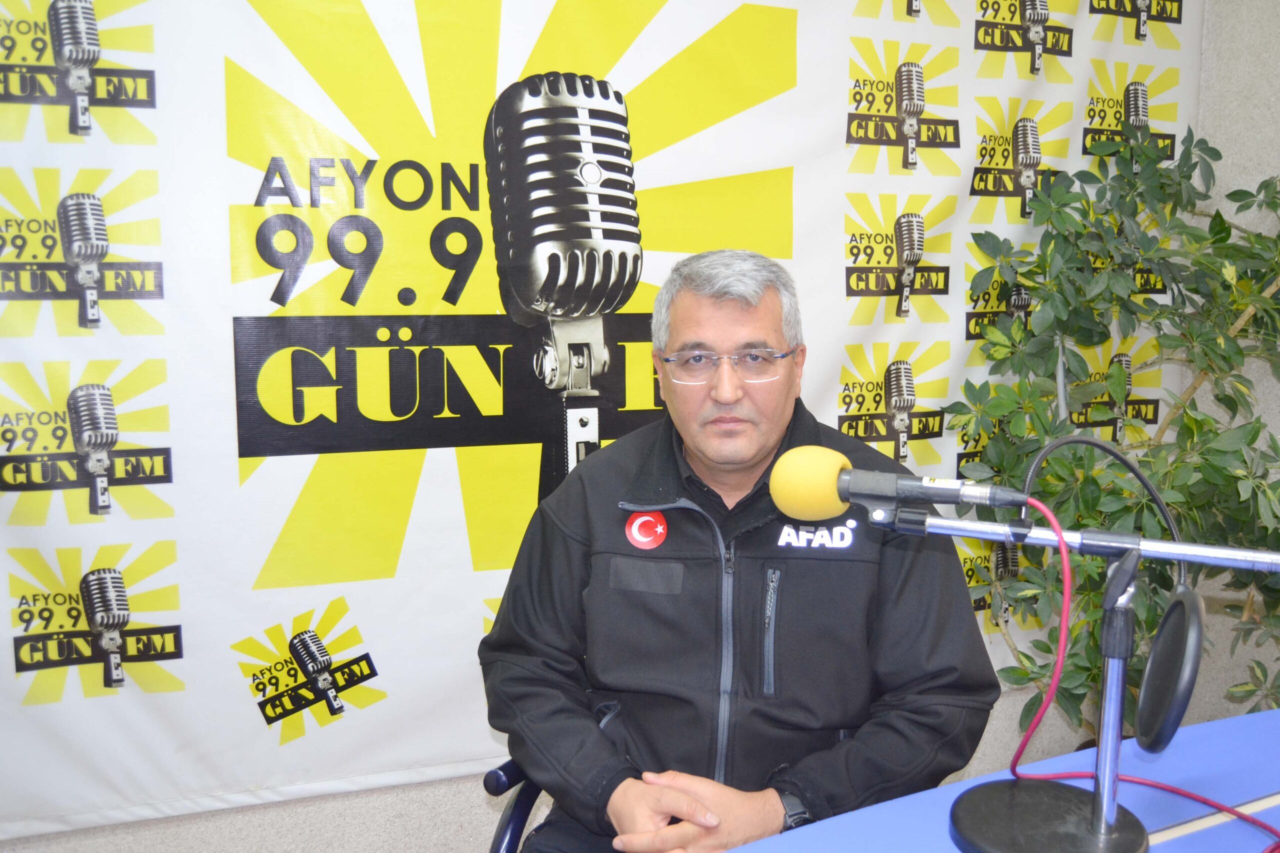 Gün FM’e konuk olan AFAD İl Müdürü Mehmet Buldan programda