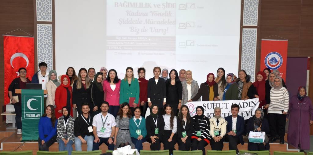 AFSÜ’de, kadına yönelik şiddetle mücadelede toplumsal bilincin yaygınlaştırılması amacıyla “Bağımlılık