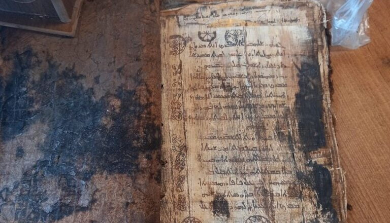 Bursa’da ortaya çıkan 1. yüzyıla ait ceylan derisinden papirüs üzerine