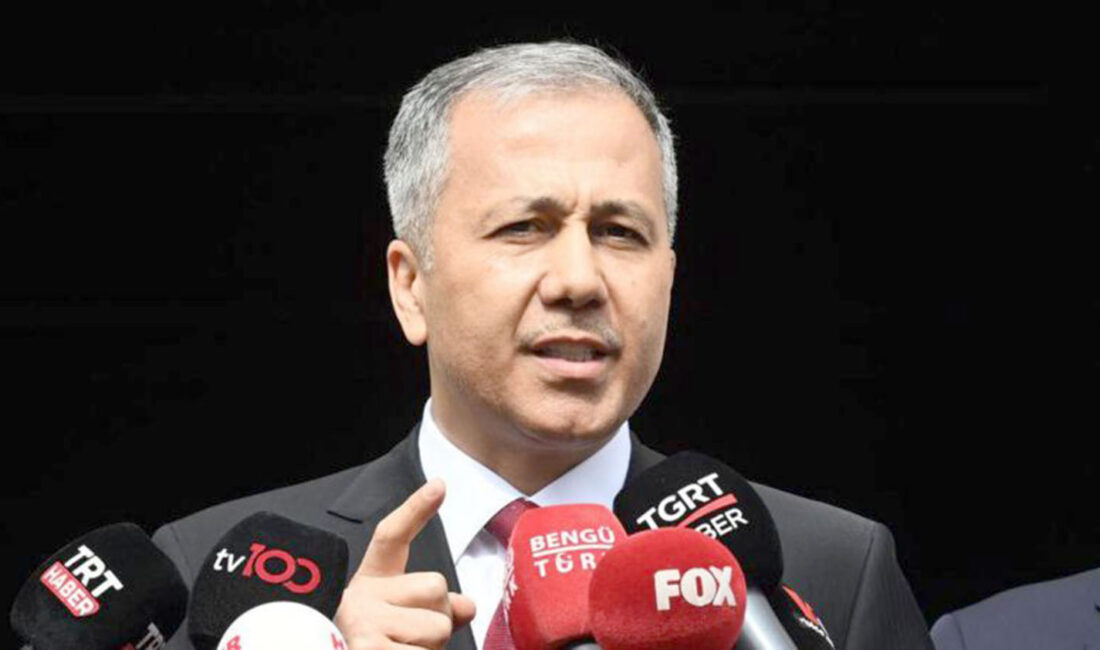 İçişleri Bakanı Ali Yerlikaya, aranan şahıslara yönelik 81 ilde eş