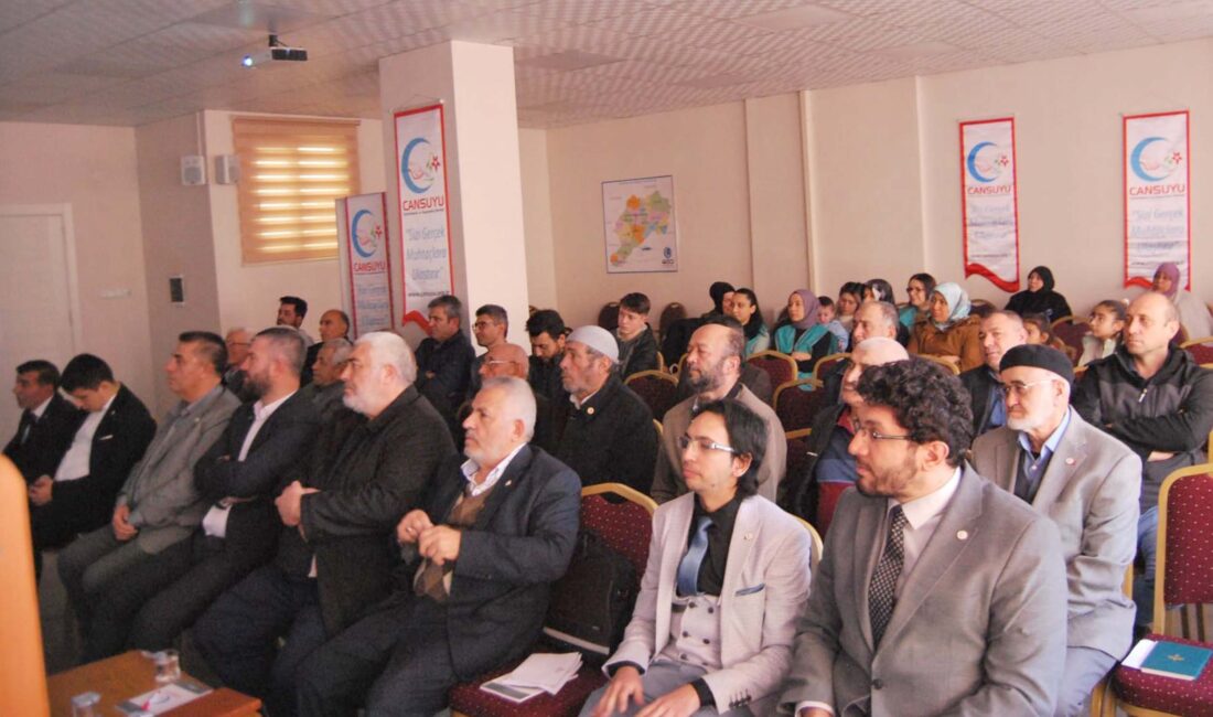 Cansuyu Yardımlaşma ve Dayanışma Derneği Afyonkarahisar İlçe Temsilciler Toplantısı Prof.
