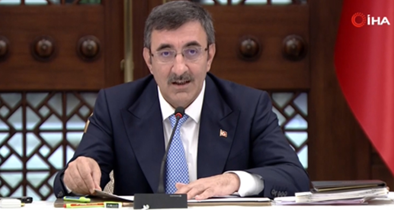 Cumhurbaşkanı Yardımcısı Cevdet Yılmaz, Irak ve Suriye’nin kuzeyindeki terör yuvalarına