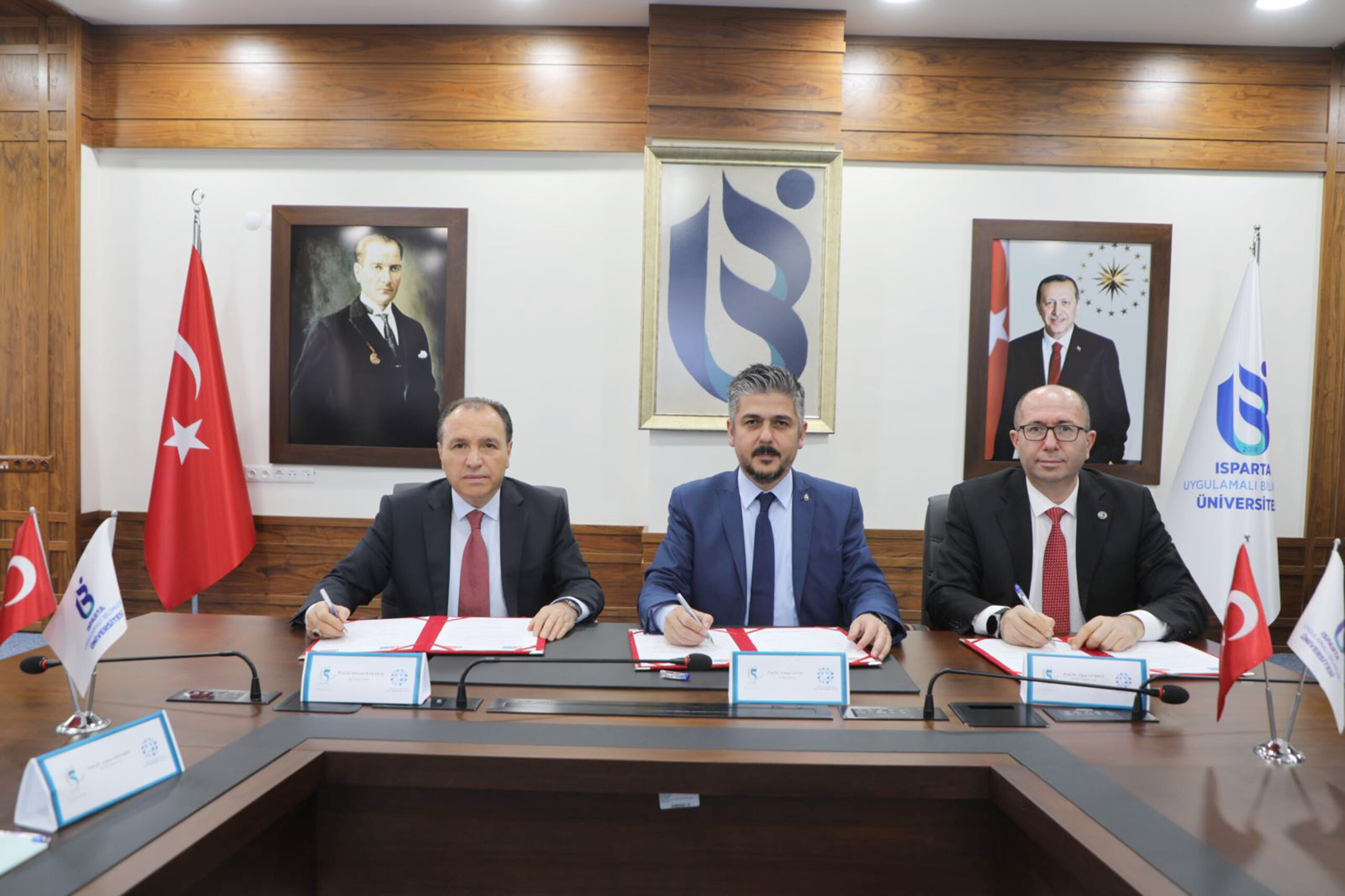 Erasmus+ TEKNO-STAJ Konsorsiyumu protokolü imza töreni Afyon Kocatepe Üniversitesi (AKÜ)