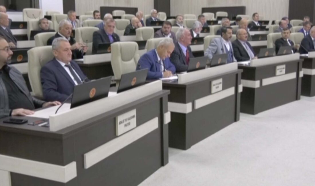 İl Genel Meclisi toplantısı aralık ayı toplantıları bugün yapılan ilk