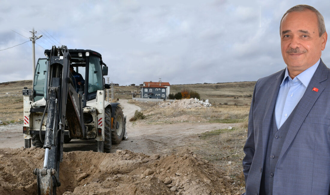 İscehisar ilçesinde 2023 yılı yatırım programı dahilindeki doğalgaz çalışmalarının 2.