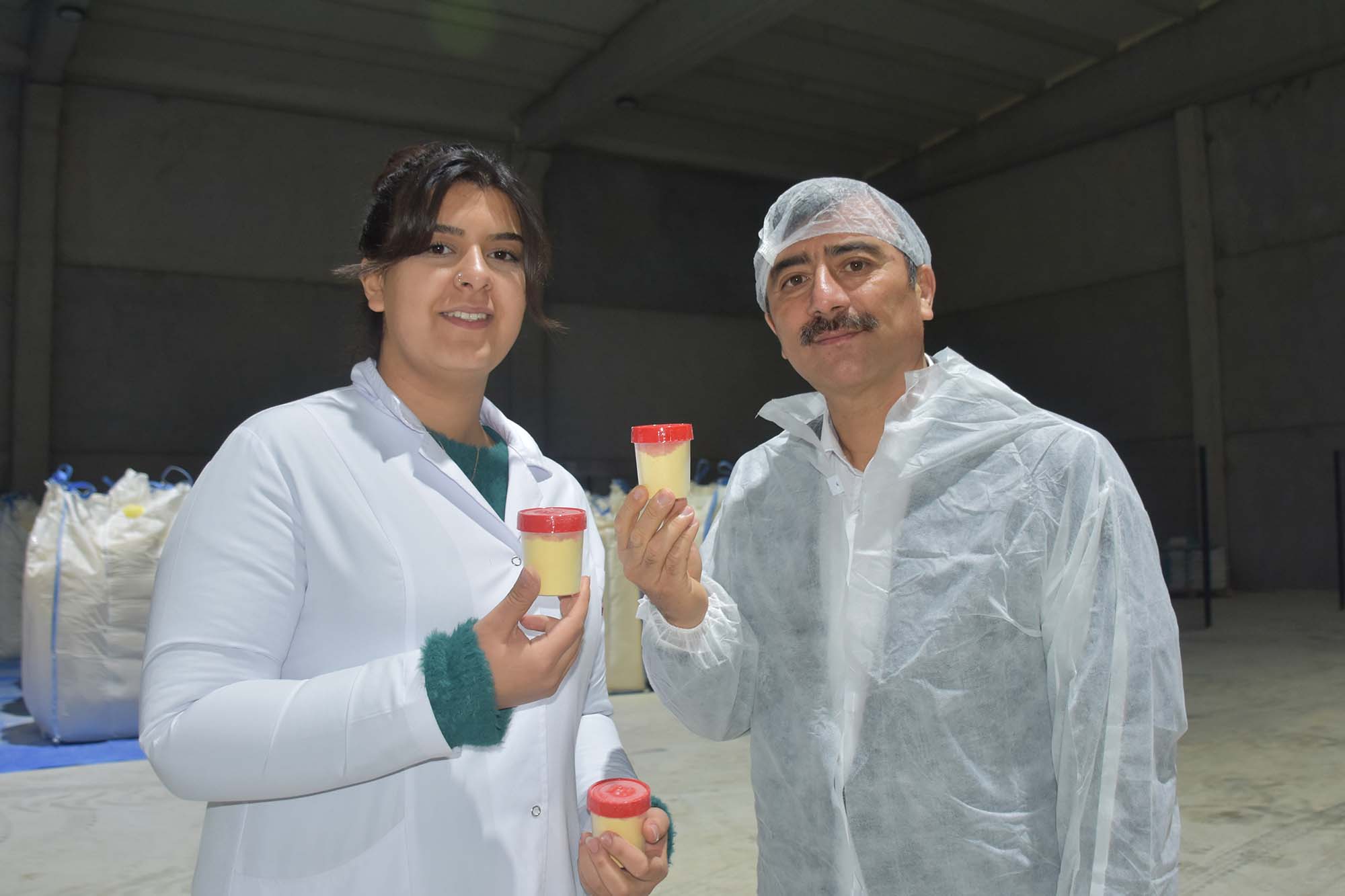 Afyonkarahisar’ın Emirdağ ilçesinde kurulan tesise getirilen kırık ya da tarihi