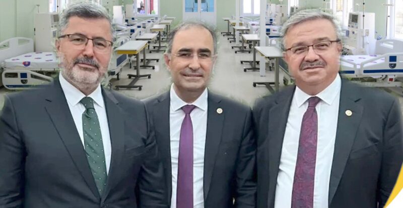 AK Parti Afyonkarahisar Milletvekilleri Ali Özkaya, İbrahim Yurdunuseven ve Hasan