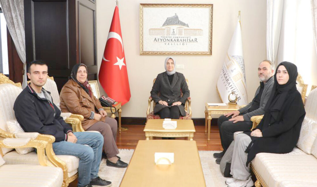 Afyonkarahisar Valisi Doç. Dr. Kübra Güran Yiğitbaşı, devletin tüm imkanları