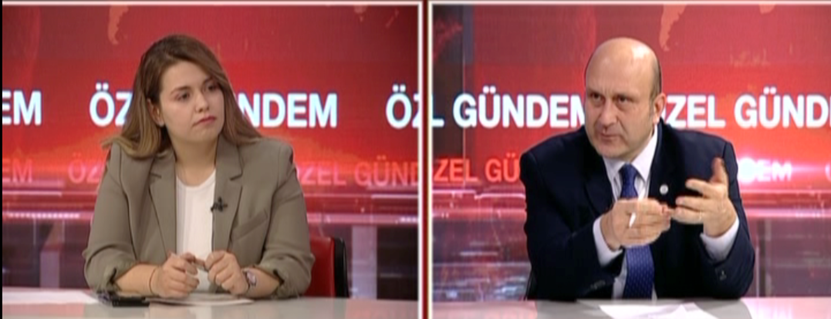   Kanal 3’te Berna Uğur Türksoy’un sunduğu Özel Gündem programına