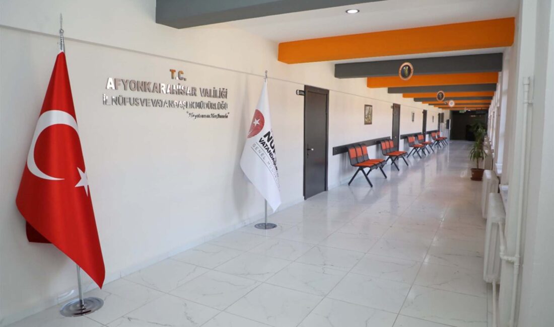 Afyonkarahisar İl Nüfus ve Vatandaşlık İşleri Müdürlüğü insan odaklı yenilikçi