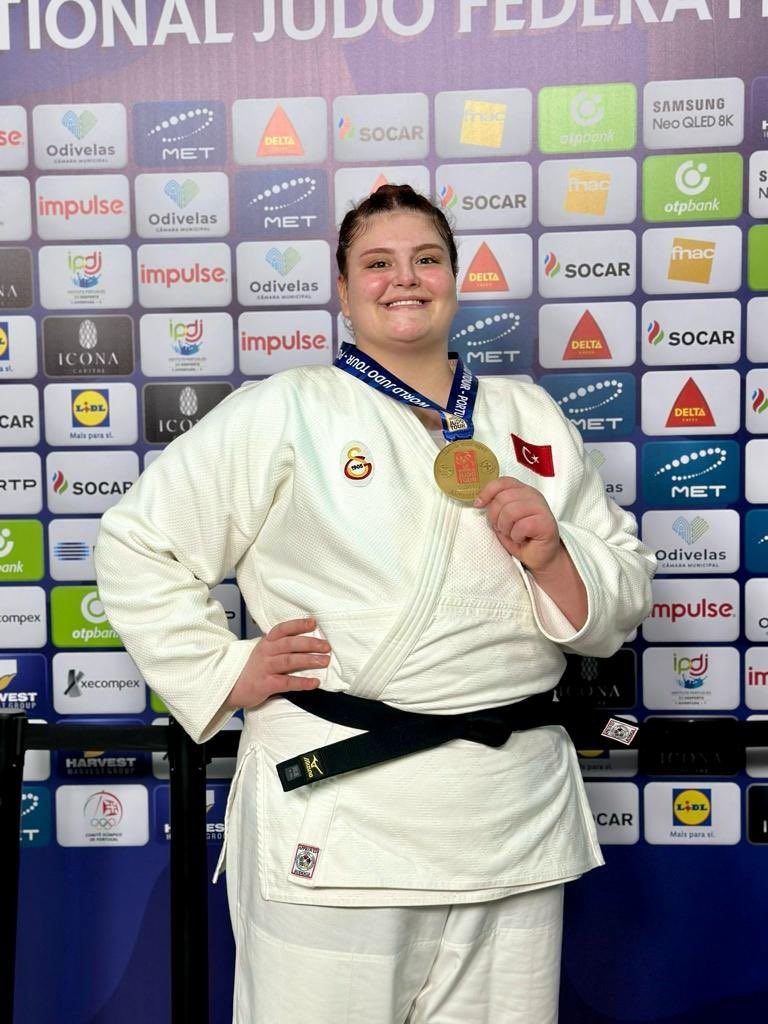 Portekiz Judo Grand Prix’de kadınlar +78 kiloda milli judocu Hilal