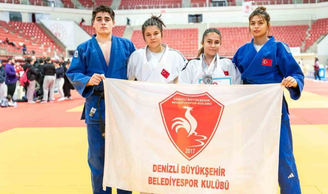 Denizli Büyükşehir Belediyespor Judo Takımından 4 sporcu, Antalya’da düzenlenecek Ümitler
