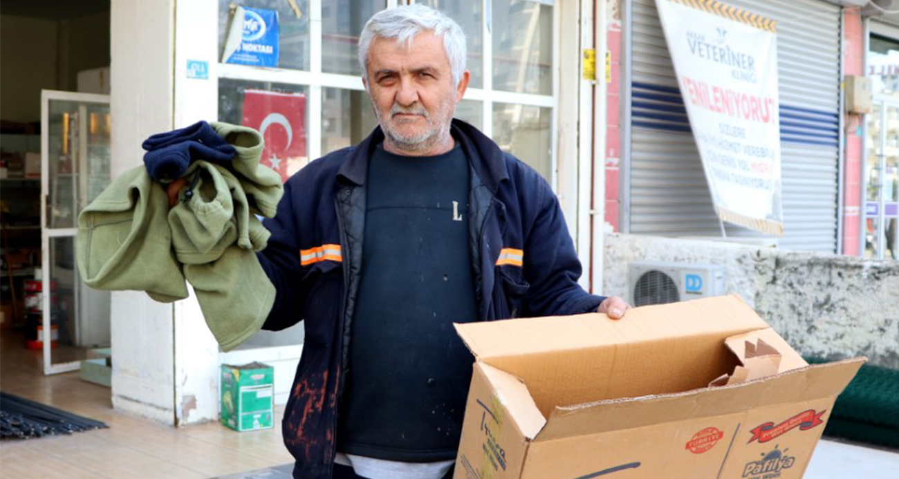 Adana’da internetten televizyon siparişi veren adama 6 tane bez gönderildi.