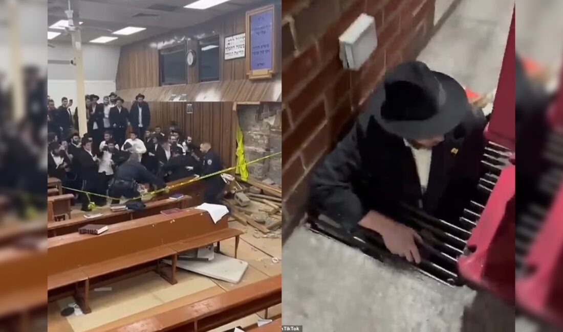 ABD’nin New York kentinde bir sinagogun altından gizli tünel çıktı.