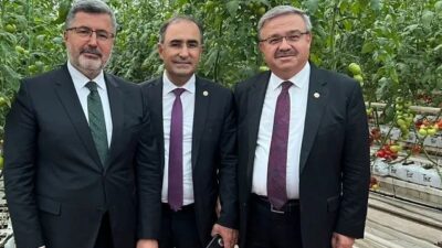 AK Parti Afyonkarahisar Milletvekilleri Ali Özkaya, İbrahim Yurdunuseven ve Hasan
