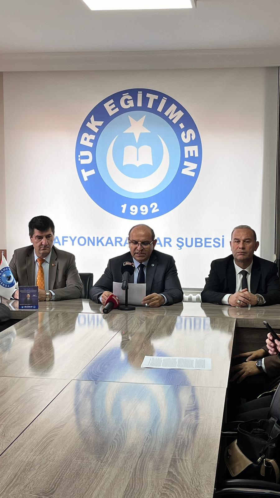 Afyonkarahisar Türk Eğitim-Sen şube başkanı Muhtar Demirci, yarın sona erecek