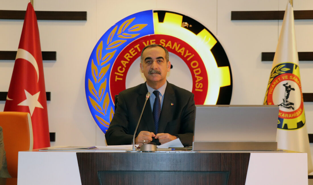 ATSO Meclisi’nin ocak ayı toplantısında konuşan ATSO Meclis Başkanı Mustafa