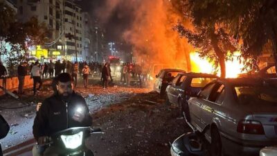 Lübnan’ın başkenti Beyrut’un güneyinde meydana gelen patlamada aralarında Hamas Siyasi