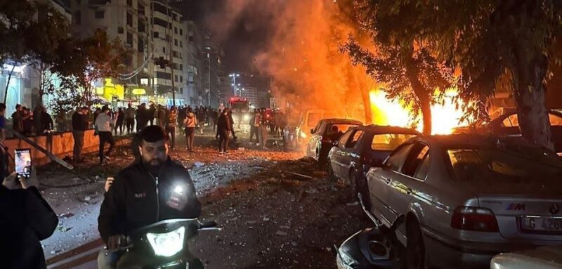 Lübnan’ın başkenti Beyrut’un güneyinde meydana gelen patlamada aralarında Hamas Siyasi