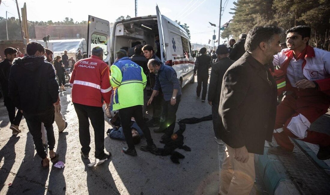 İran’ın Kirman kentinde meydana gelen iki patlamada ölenlerin sayısının 103’e