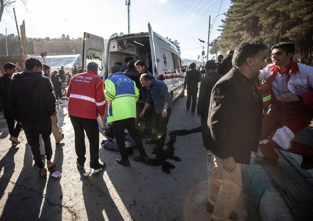 İran’ın Kirman kentinde meydana gelen iki patlamada ölenlerin sayısının 103’e